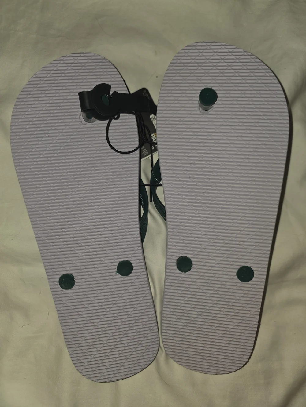 Mens' Blue South Park Graphic Flip Flops